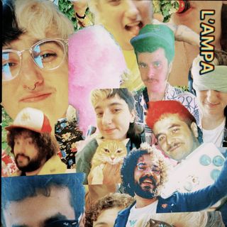 collage de les cares de la clara, vidal i el bala