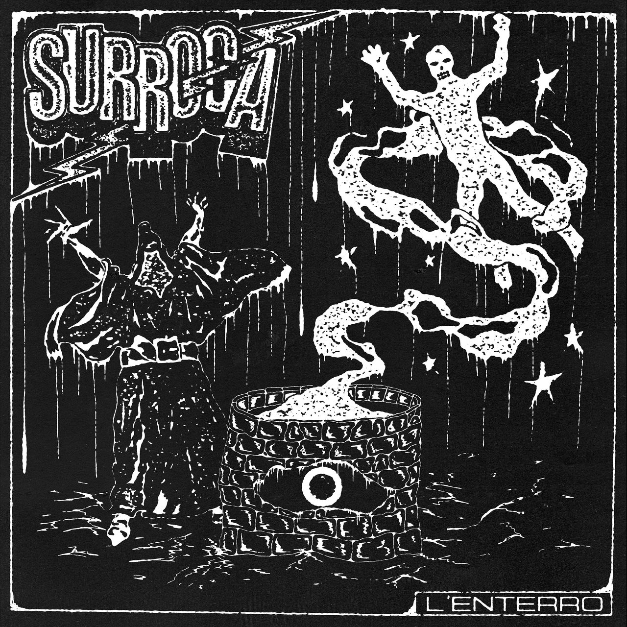 caratula una mica obscura del disc de l'enterro